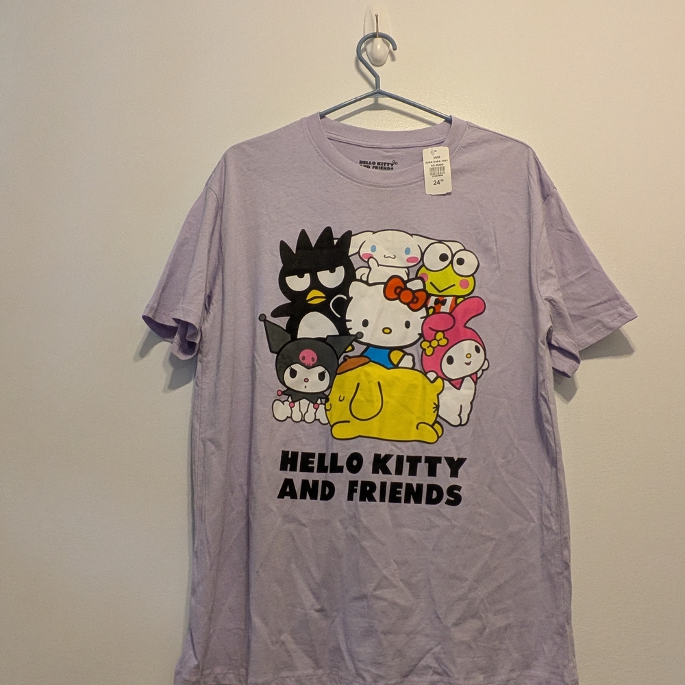 Sanrio Lavender Hello Kitty & Friends Graphic Tee